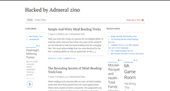 Desktop Screenshot of mind-reading-trick.com